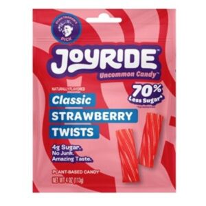 Joyride Classic Strawberry Twists 4oz Peg Bag 10ct